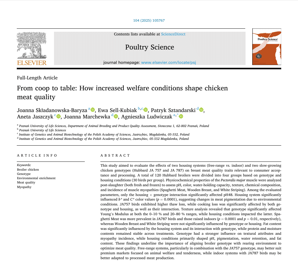 From Coop to the table